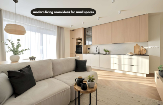 modern living room ideas for small spaces