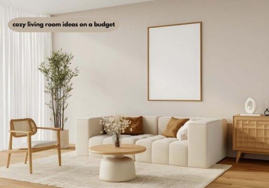 cozy living room ideas on a budget