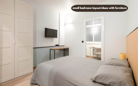small bedroom layout ideas with furniture