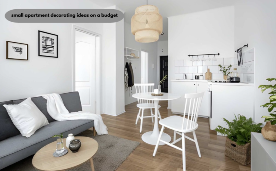 small apartment decorating ideas on a budget
