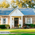 how to improve curb appeal on a budget