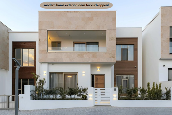 modern home exterior ideas for curb appeal